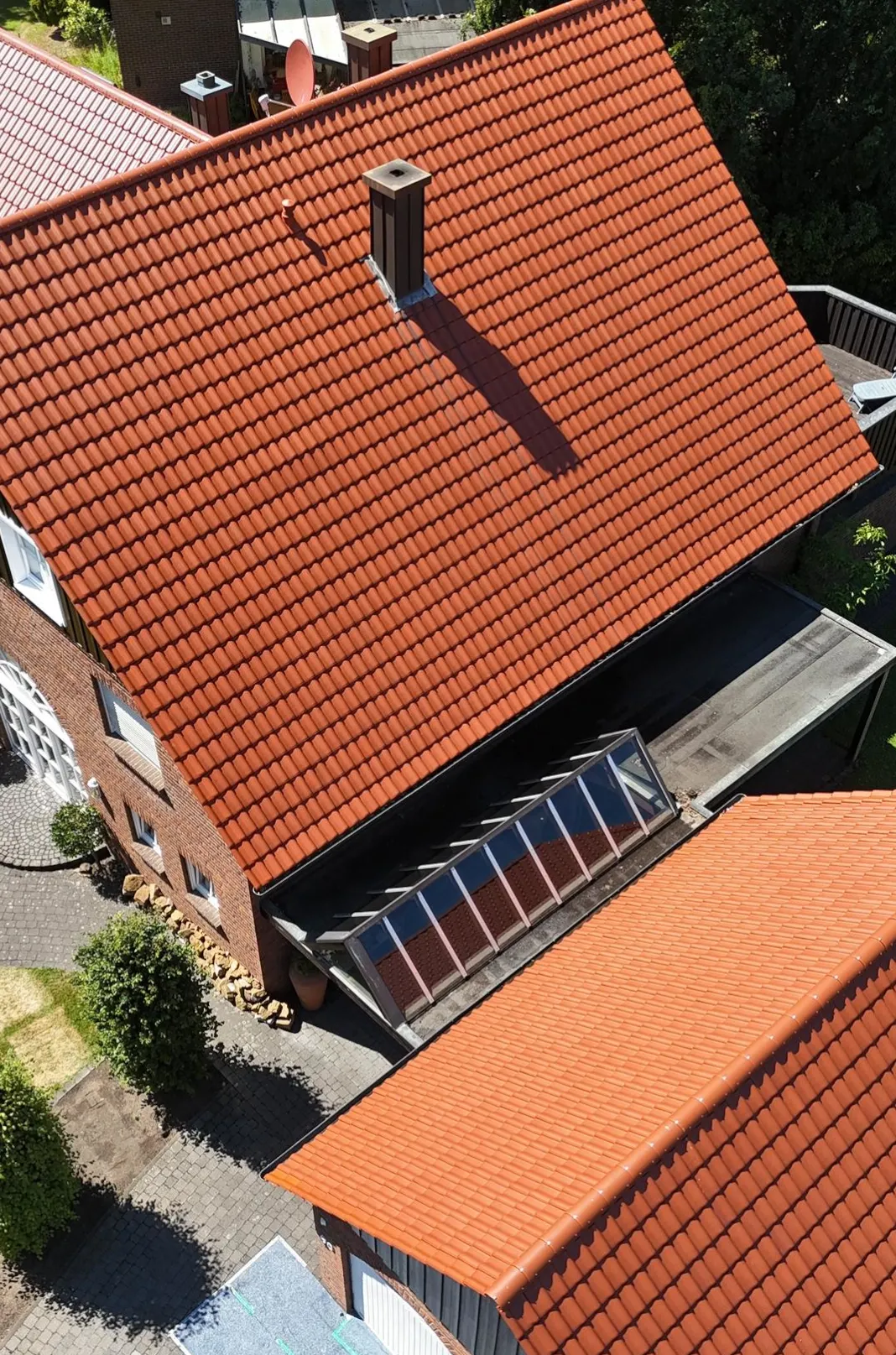 Dachbeschichtung vom Malerbetrieb Reckersdrees in Gütersloh