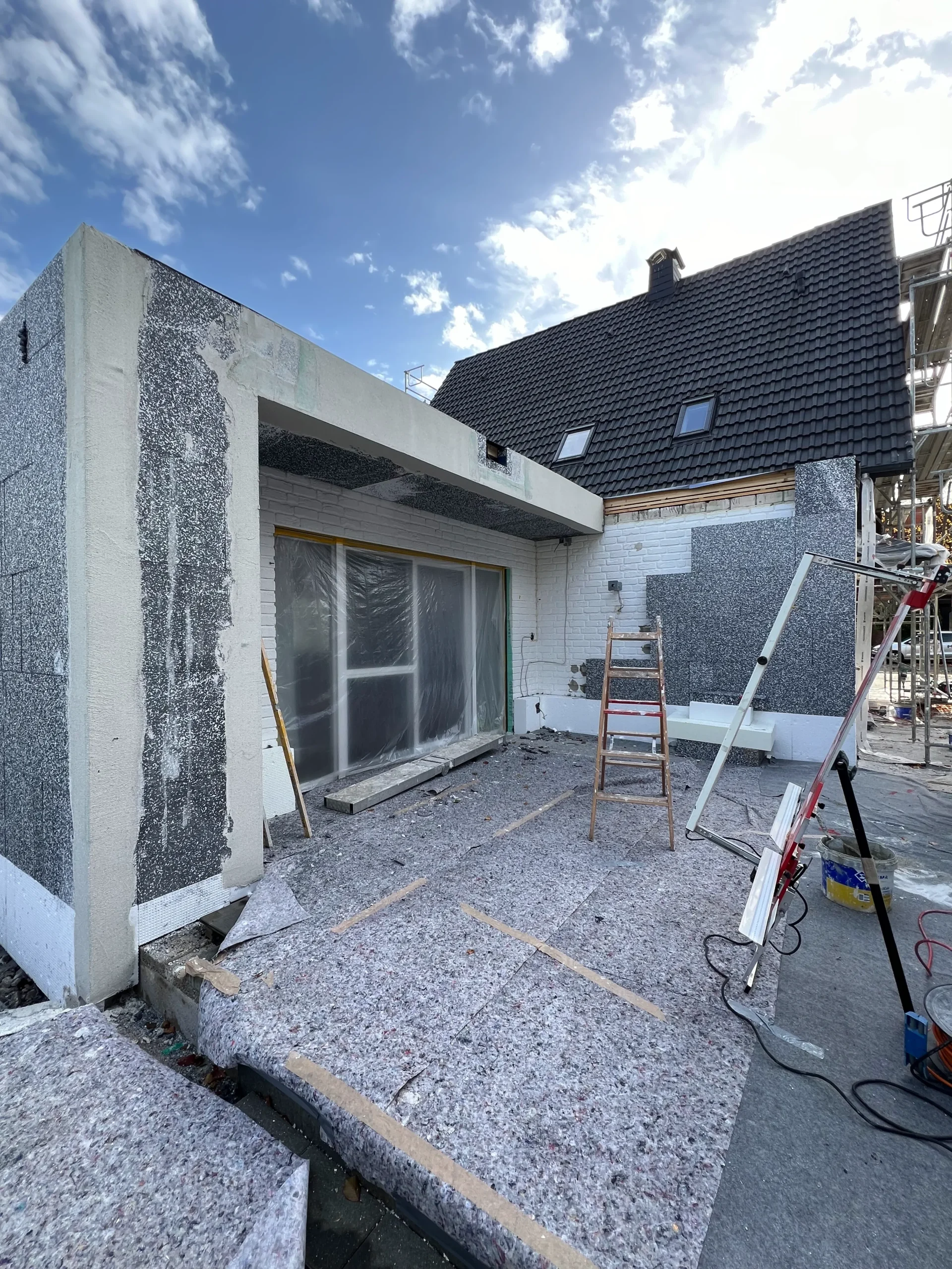 Wärmedämmung mit WDVS vom Malerbetrieb Reckersdrees in Gütersloh
