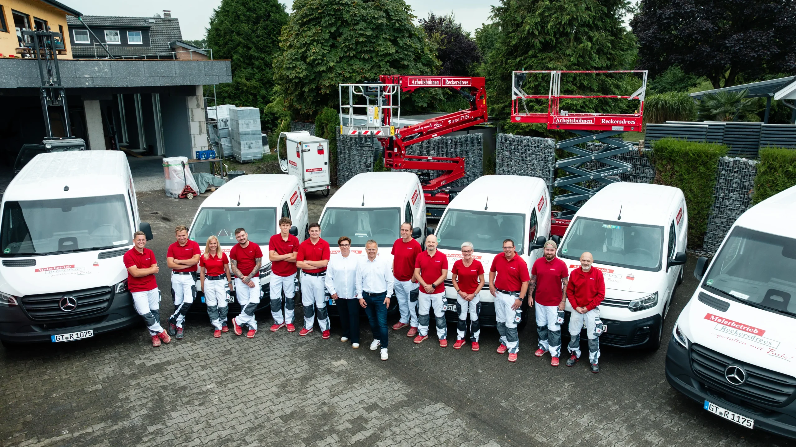 Malerbetrieb Reckersdrees aus Gütersloh - das Team